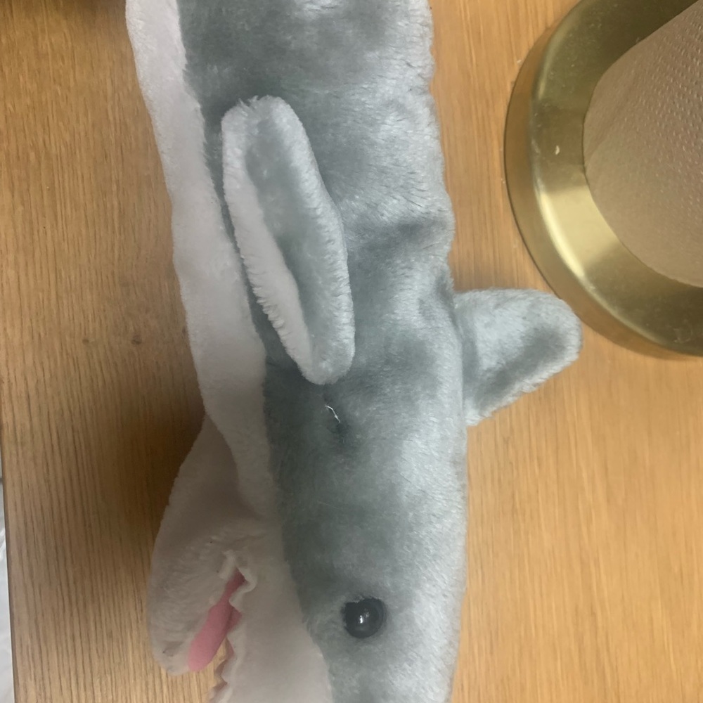 Gray Shark Plush Toy